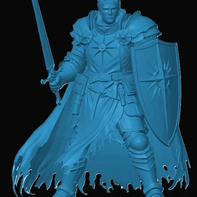 Mô hình Human Paladin (Hiệp sĩ nhân loại)