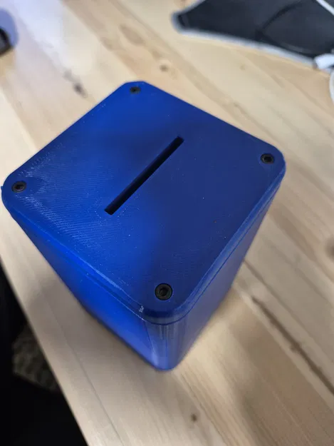 Hộp đựng tiền tiết kiệm 3D (Coin Bank) thiết kế bền bỉ, tái sử dụng - Image 1