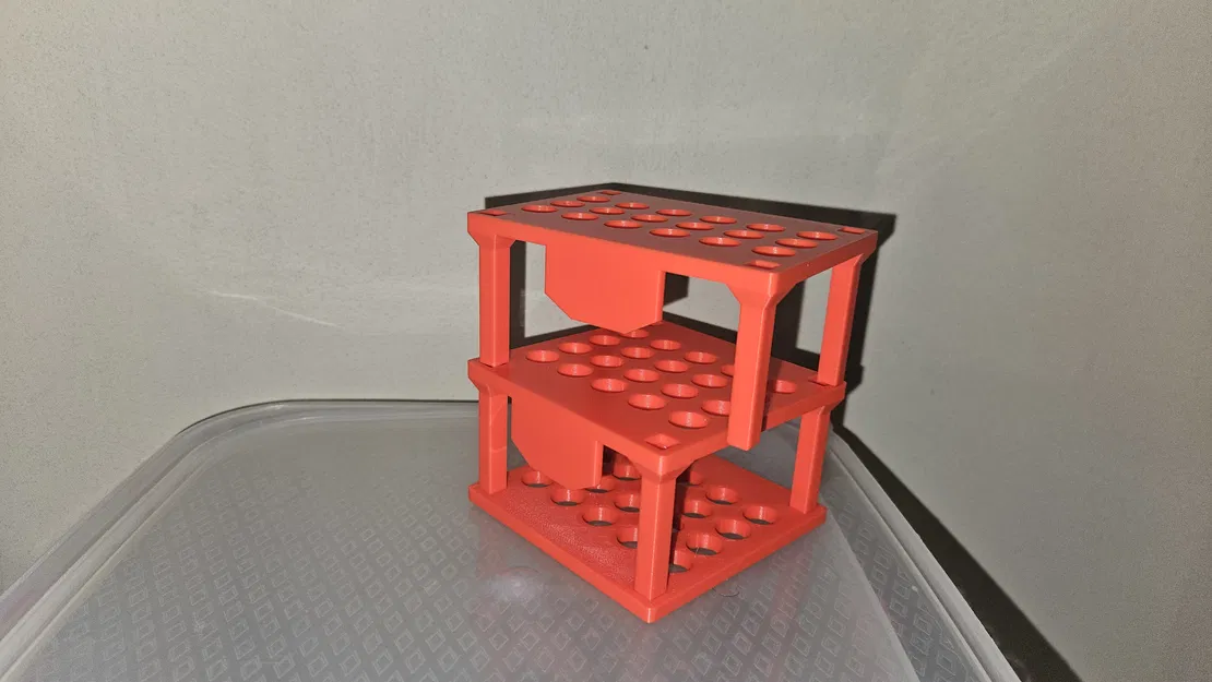 Khay đựng ống nghiệm Eppendorf 1.5 mL xếp chồng tiện dụng - Image 1