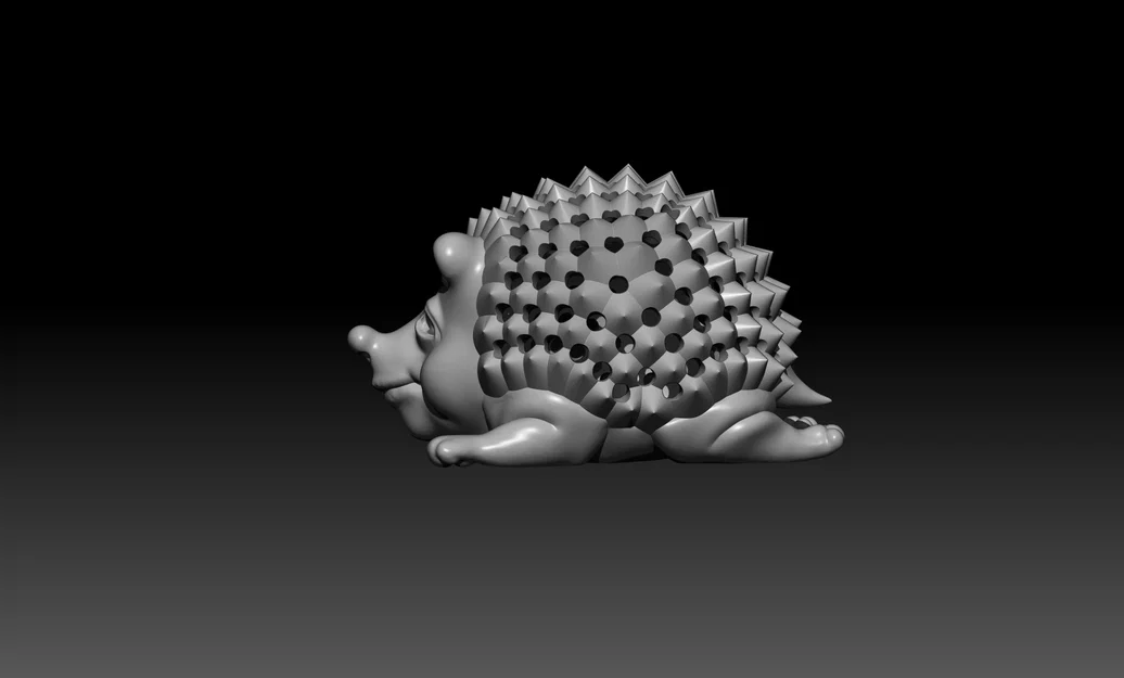 Mô hình nhím cắm kim khâu 3D (Hedgehog Needle Organizer) dễ thương - Image 5