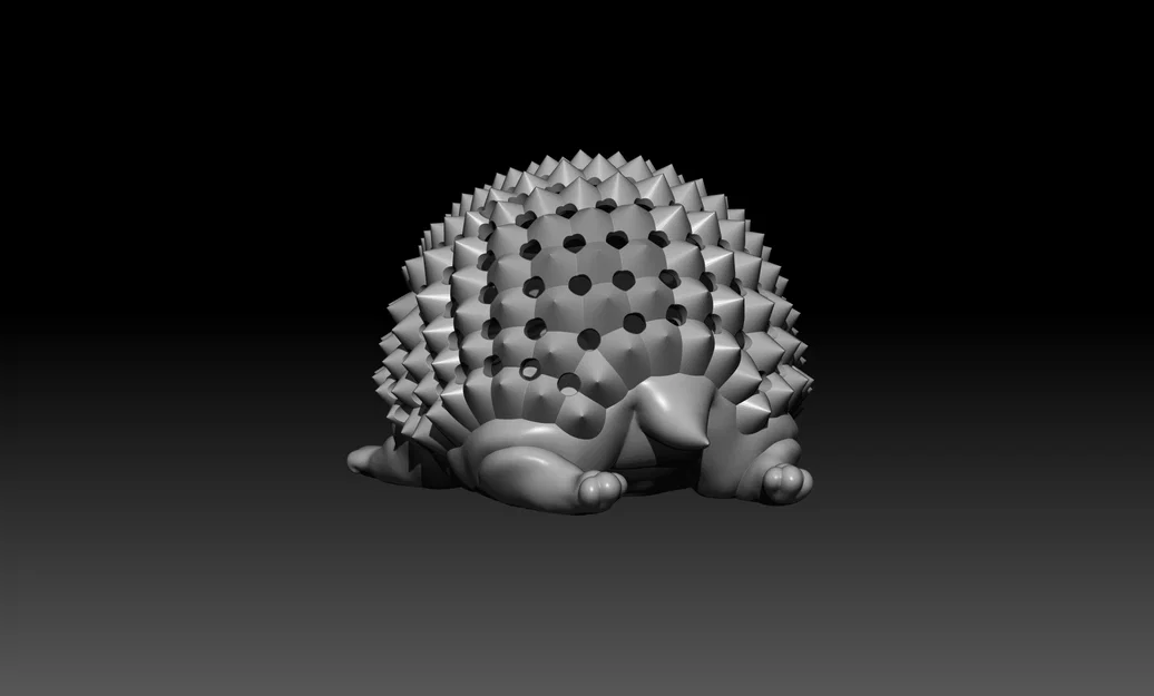 Mô hình nhím cắm kim khâu 3D (Hedgehog Needle Organizer) dễ thương - Image 6