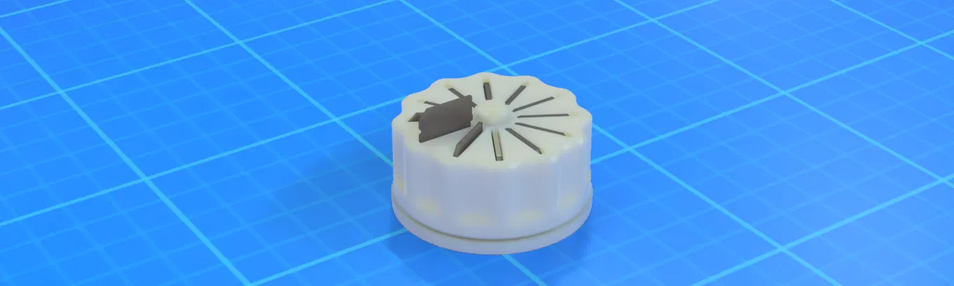 Giá đỡ thẻ SD dạng ổ xoay revolver độc đáo - Image 2