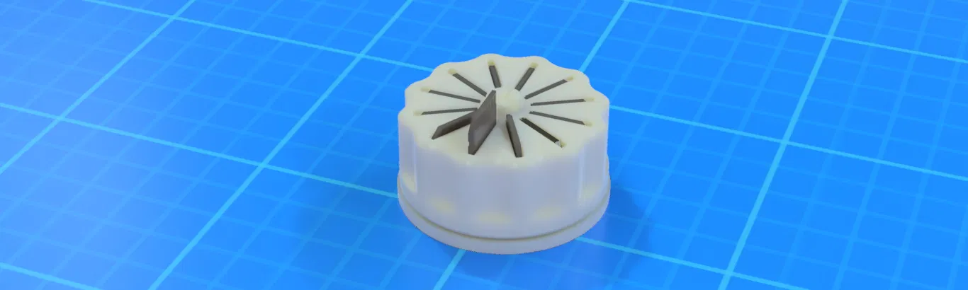 Giá đỡ thẻ SD dạng ổ xoay revolver độc đáo - Image 3