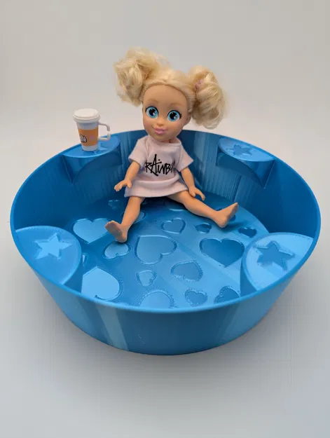Hồ Bơi Cho Búp Bê Barbie (Barbie Doll Water Pool) - Image 1