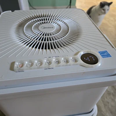Nắp che nút bấm cho máy hút ẩm Midea Cube