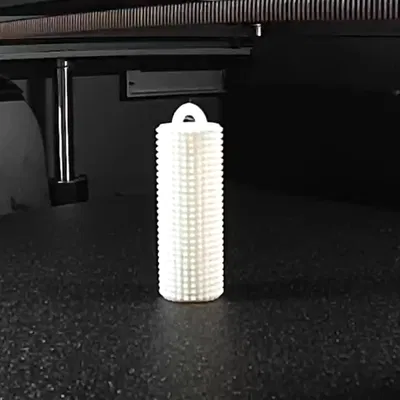 Móc khóa Spikey Log Fidget - Đồ chơi xả stress độc đáo in 3D