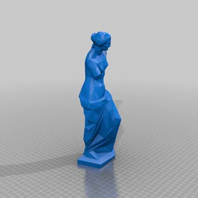 Tượng Nữ Thần Venus De Milo phiên bản Low-Poly
