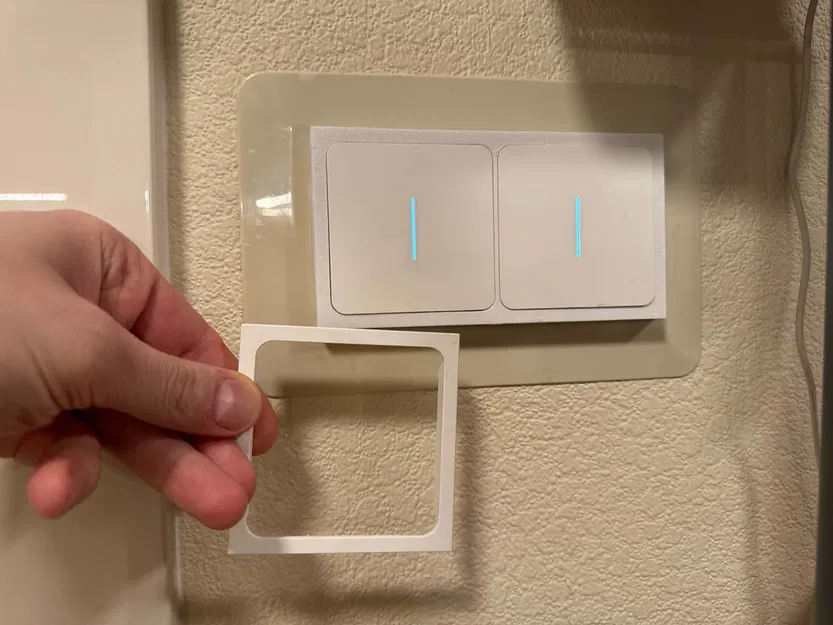 Khung viền 3D cho bộ đôi công tắc thông minh Yandex - Image 1