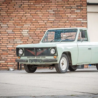 Mô hình 3D xe bán tải cổ điển Škoda 1202 Kamyonet