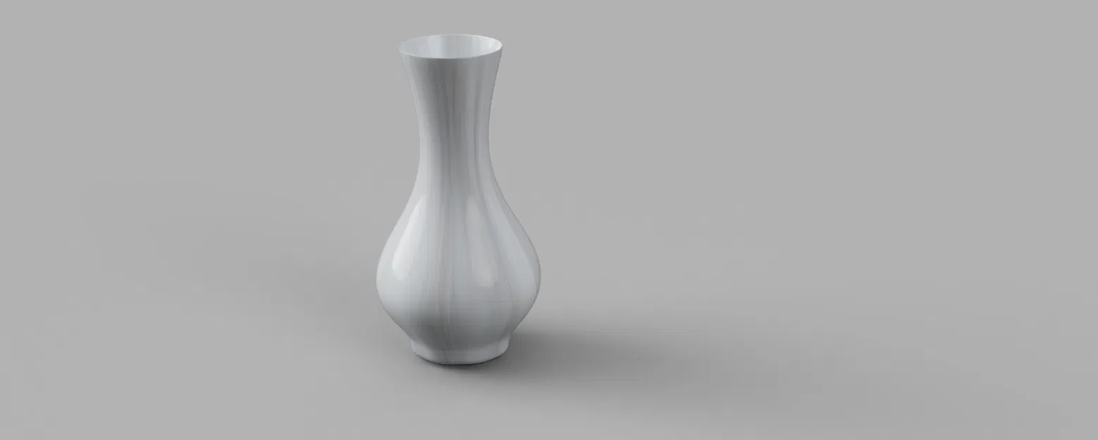 Mẫu lọ hoa trang trí 3D tinh tế (Vase version 3) cho không gian sống - Image 1