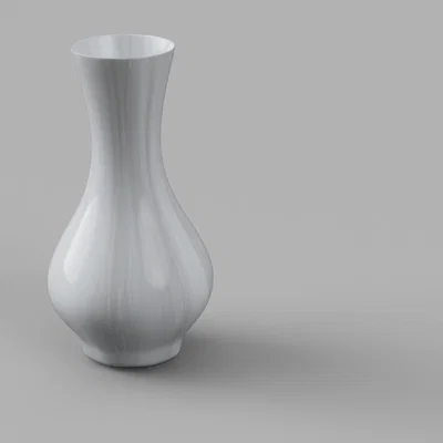 Mẫu lọ hoa trang trí 3D tinh tế (Vase version 3) cho không gian sống