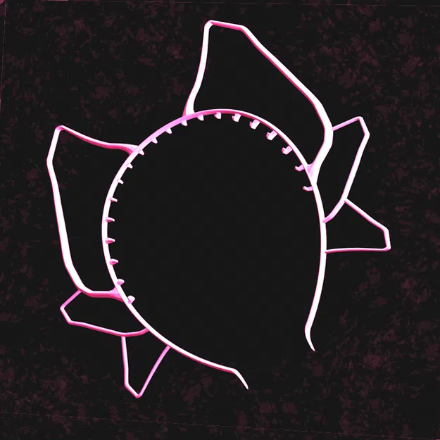 Bờm Tóc Tai Thú Độc Đáo - Mẫu In 3D Dễ Thương Không Cần Support - Image 1