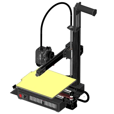 Mô hình CAD cho máy in 3D Kingroon KP3S Pro V2