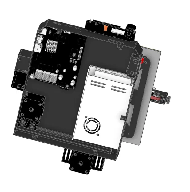 Mô hình CAD cho máy in 3D Kingroon KP3S Pro V2 - Image 9