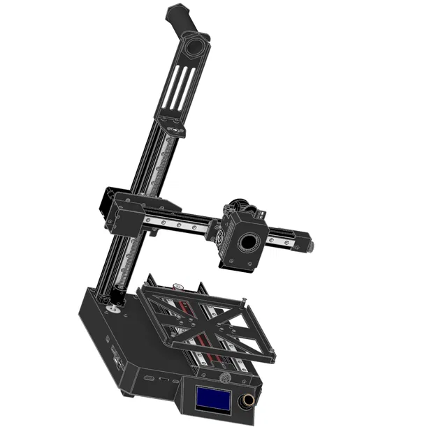 Mô hình CAD cho máy in 3D Kingroon KP3S Pro V2 - Image 13