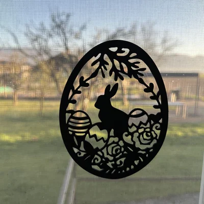 Trang trí Phục Sinh hình chú thỏ và trứng (Easter decoration)