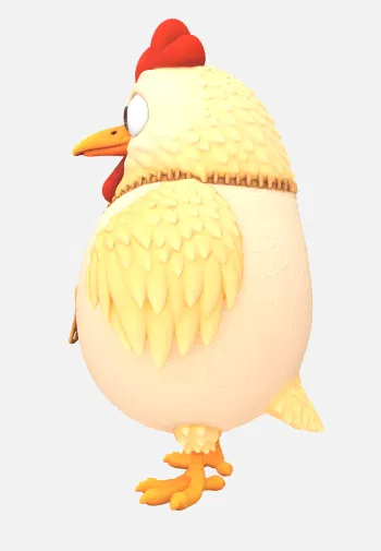 Chú gà con trong vỏ trứng có khóa kéo - Image 3