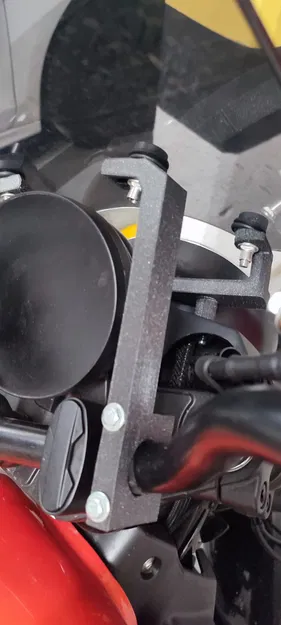 Giá đỡ kính chắn gió cho QJMotor 125SRV (Đời 2025) - Image 3