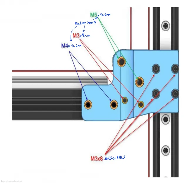 SV08 XOL/A4T Toolhead X Gantry - Tối ưu hóa hành trình và dây đai - Image 7