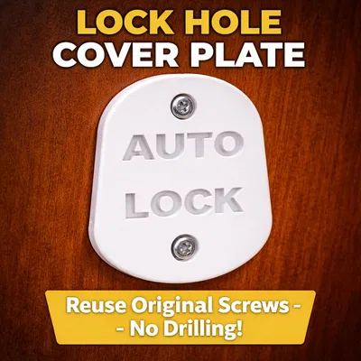 Miếng Che Lỗ Khóa Cửa (Door Lock Cover Plate)