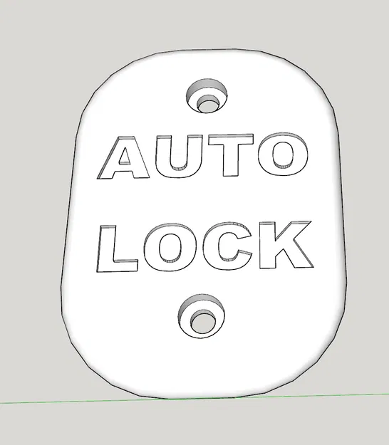 Miếng Che Lỗ Khóa Cửa (Door Lock Cover Plate) - Image 2