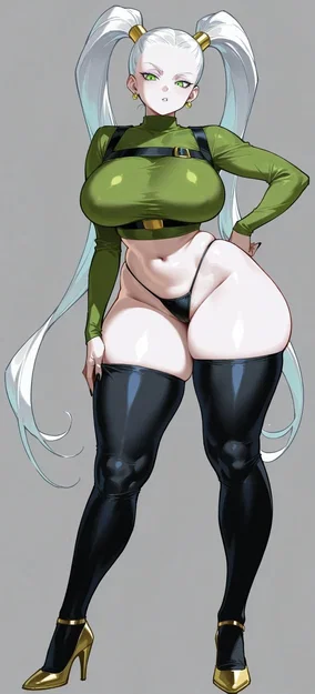 Mô hình 3D nhân vật Marcarita phong cách Anime đầy cá tính - Image 2