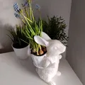Chậu hoa thỏ Phục Sinh in 3D trang trí nhà cửa cực xinh - Thumbnail 2
