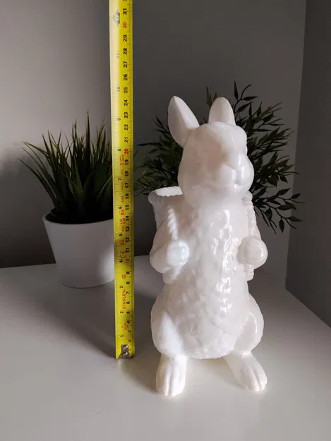 Chậu hoa thỏ Phục Sinh in 3D trang trí nhà cửa cực xinh - Image 10