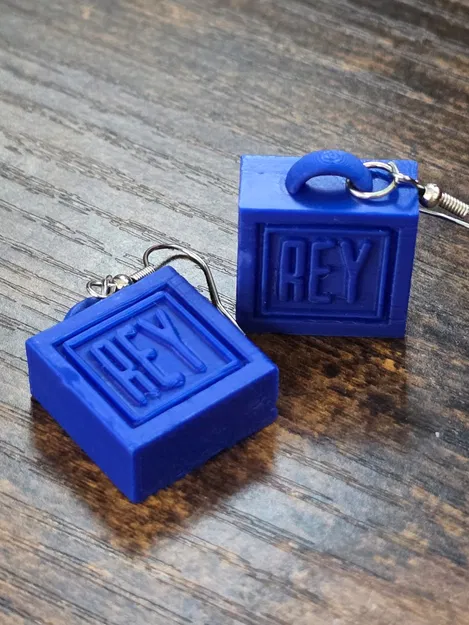 Mô hình 3D bông tai và móc khóa hình bánh xà phòng Jabon Rey độc đáo - Image 5