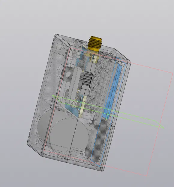 Vỏ hộp bảo vệ (housing) cho thiết bị thu tín hiệu ats-mini - Image 1