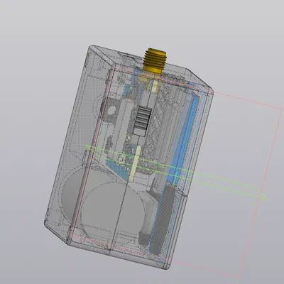 Vỏ hộp bảo vệ (housing) cho thiết bị thu tín hiệu ats-mini