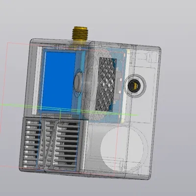 Vỏ hộp bảo vệ (housing) cho thiết bị thu tín hiệu ats-mini