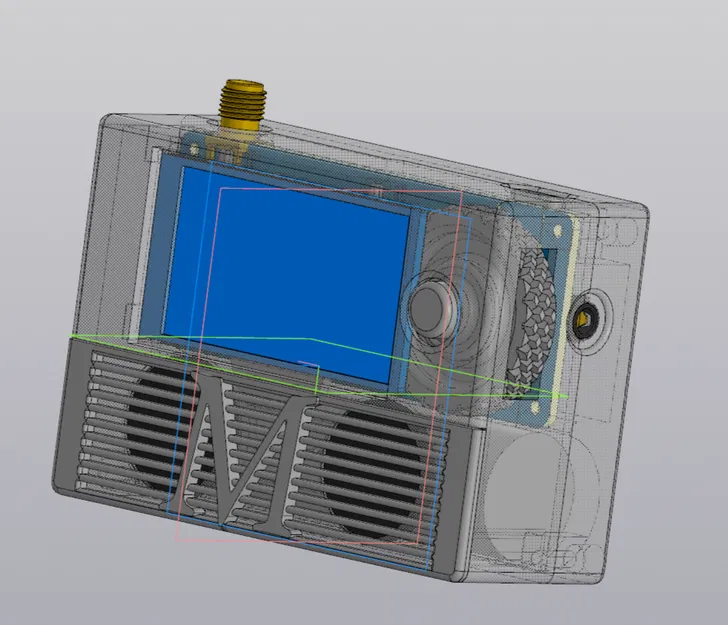 Vỏ hộp bảo vệ (housing) cho thiết bị thu tín hiệu ats-mini - Image 3