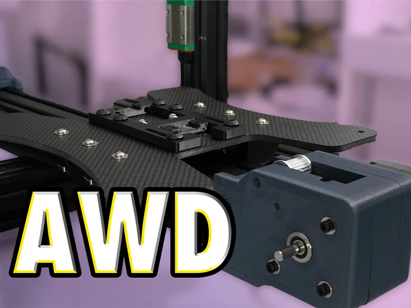 Bộ kit nâng cấp trục Y AWD cho Ender 3 (Dây đai 12mm) - Image 1