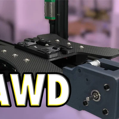 Bộ kit nâng cấp trục Y AWD cho Ender 3 (Dây đai 12mm)