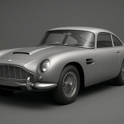 Mô hình 3D Aston Martin DB5 1964 của James Bond - File in STL