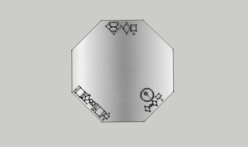 Mô hình 3D Chìa khóa phi thuyền Smallville (Ship/Fortress Key) - Image 1