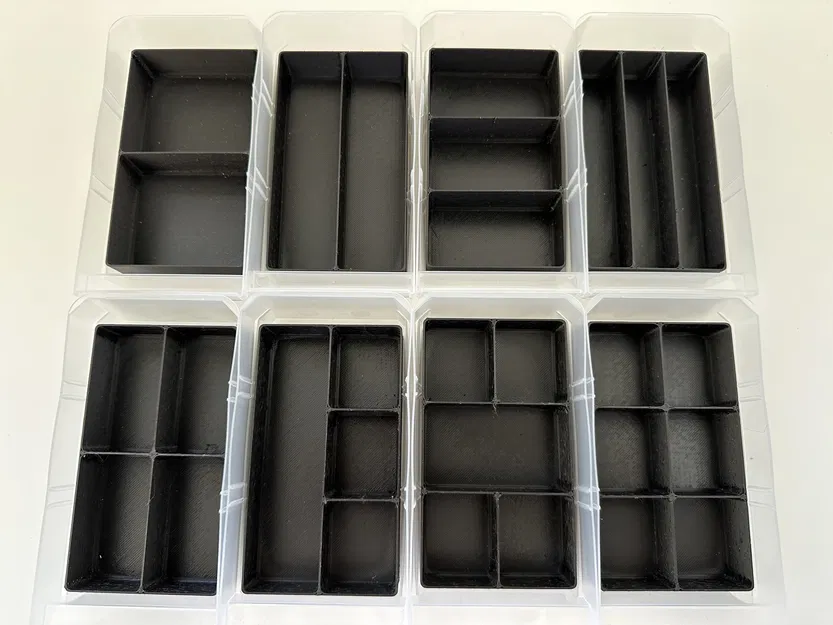 Bộ sưu tập hộp đựng linh kiện 16 ngăn (2 độ cao) - Tương thích khay Aldi - Image 3