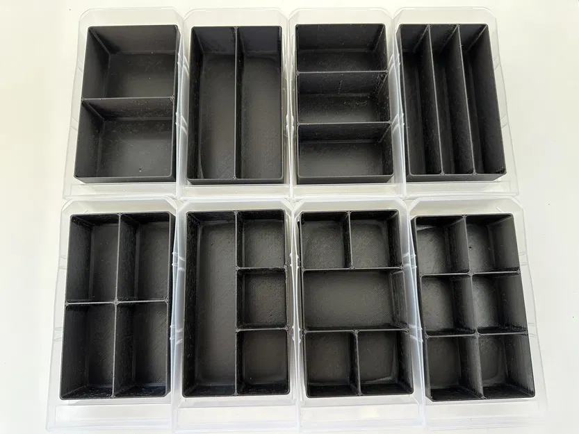 Bộ sưu tập hộp đựng linh kiện 16 ngăn (2 độ cao) - Tương thích khay Aldi - Image 5