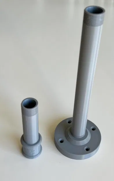 Ống nhựa 3/4 inch ren BSP - Nhiều kích thước lựa chọn - Image 2