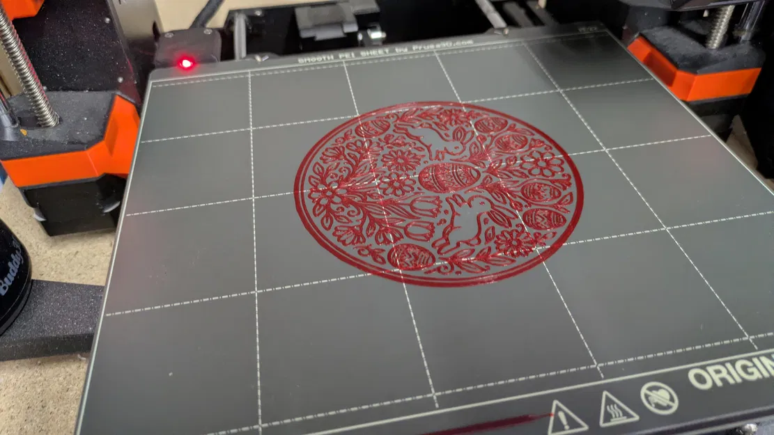 Đế lót ly trang trí Phục sinh / Oster-Tisch Dekoration in trên vải - Image 3