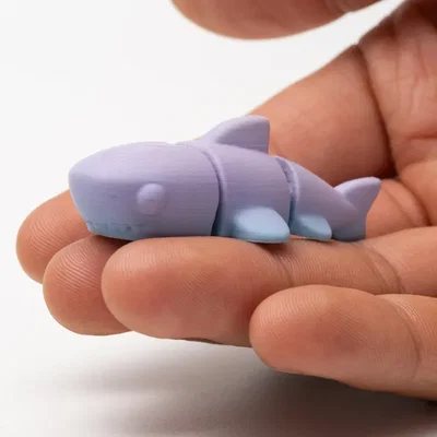 Mô hình cá mập khớp nối Sharky Articulated (Print-in-place)