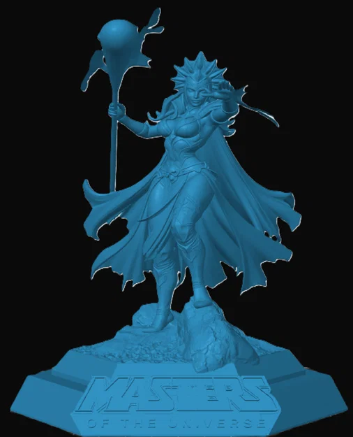 Mô hình 3D Evil-Lynn (Masters of the Universe) cực chi tiết - Image 1
