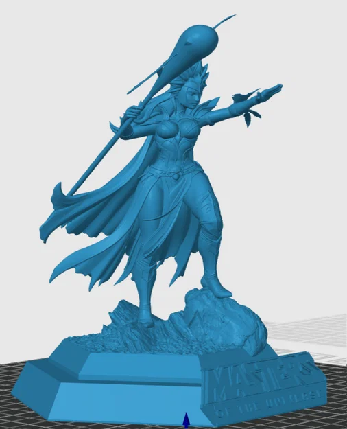 Mô hình 3D Evil-Lynn (Masters of the Universe) cực chi tiết - Image 2