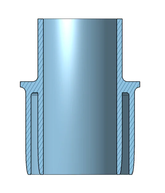 Đầu chuyển đổi giảm đường kính ống thoát nước máy giặt (40mm sang 27mm) - Image 2