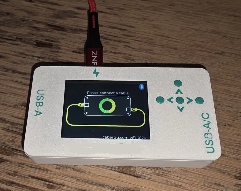 BLE CaberQU USB Cable Tester - Phiên bản vỏ case thay thế - Image 1