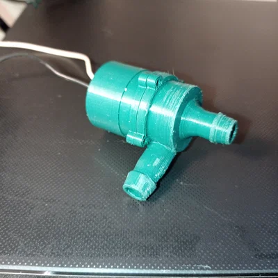 Bơm nước mini tự chế từ mô tơ DVD (Mini Water Pump)