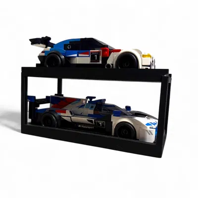 Kệ Trưng Bày 2 Tầng Cho Mô Hình LEGO Speed Champions