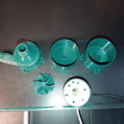 Bơm nước mini tự chế từ mô tơ DVD (Mini Water Pump)