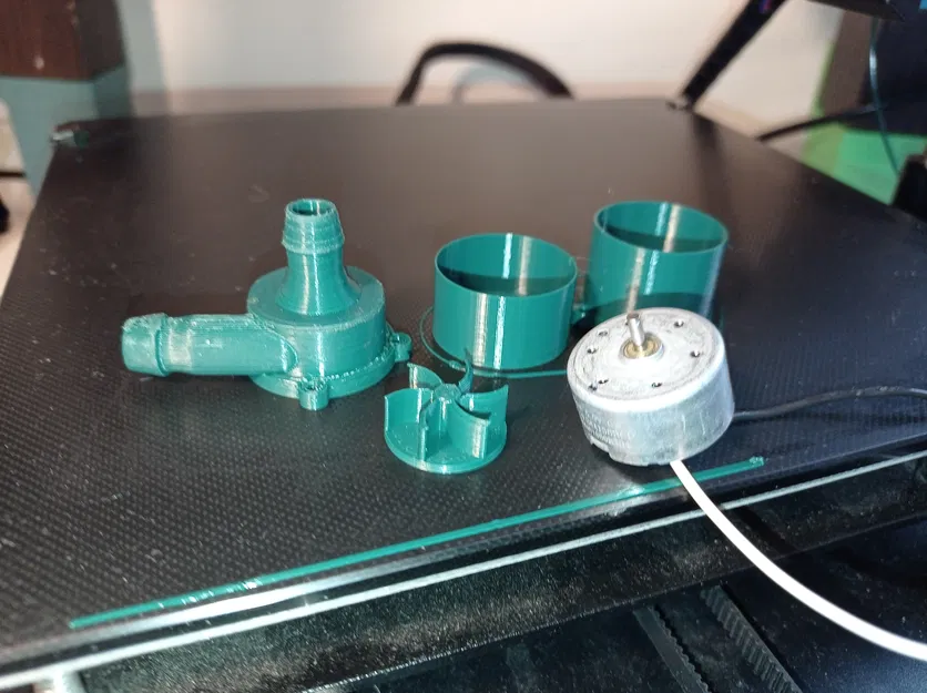 Bơm nước mini tự chế từ mô tơ DVD (Mini Water Pump) - Image 4